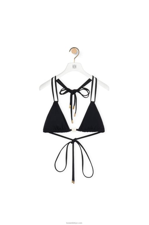 Loewe teknik mayolu anagram bikini üstü 02600948 kadınlar siyah