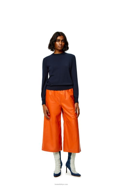Loewe kaşmir anagram kazak 026001014 kadınlar lacivert