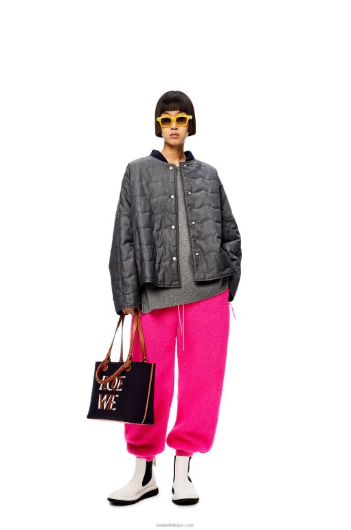 Loewe kaşmir kazak 026001018 kadınlar gri