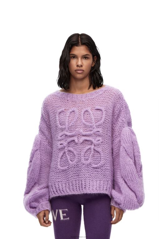 Loewe tiftik anagram kazak 026001019 kadınlar parma menekşe