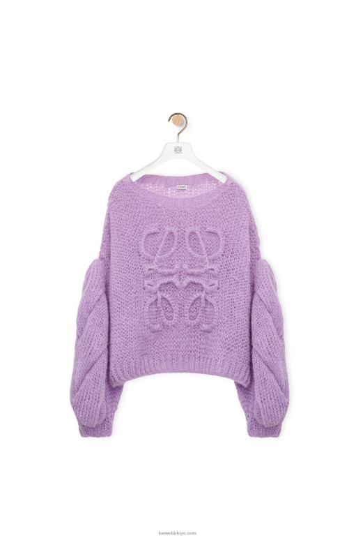 Loewe tiftik anagram kazak 026001019 kadınlar parma menekşe