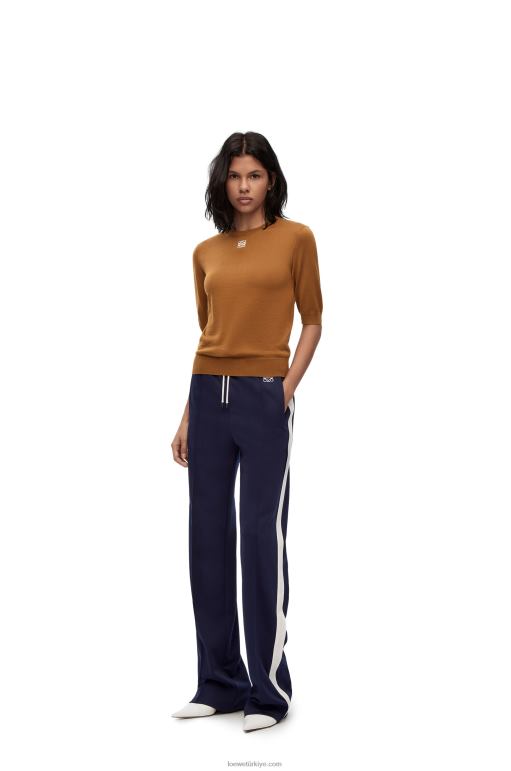 Loewe yün anagram kazak 02600971 kadınlar kahverengi